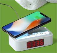 Caricatore Wireless e orologio sveglia